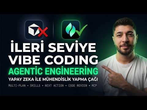 İleri Seviye Vibe Coding: Kod Yazmıyorsunuz — Sistem Kuruyorsunuz | Agentic Engineering - Verdent